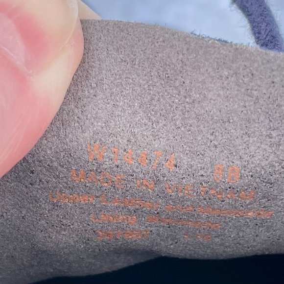 Cole Haan Zerogrand Stitchlite Women's Wingtip Oxfords 8M Navy Suede - Picture 6 of 6